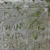 Roman grave stone from Vindalanda fort, Northumberland